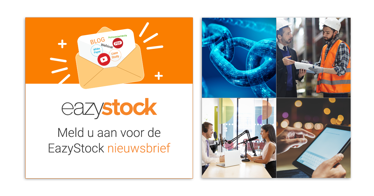 Meld u aan voor de EazyStock nieuwsbrief